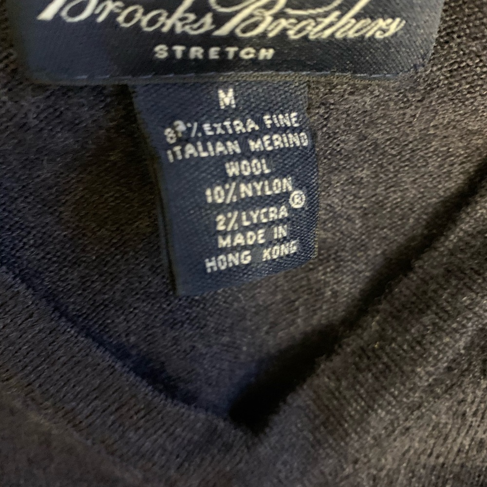 Brooks Brothers V Neck Sweater